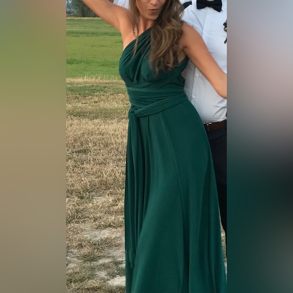 Green Infinity Maxi Dress - Picture 3 of 4